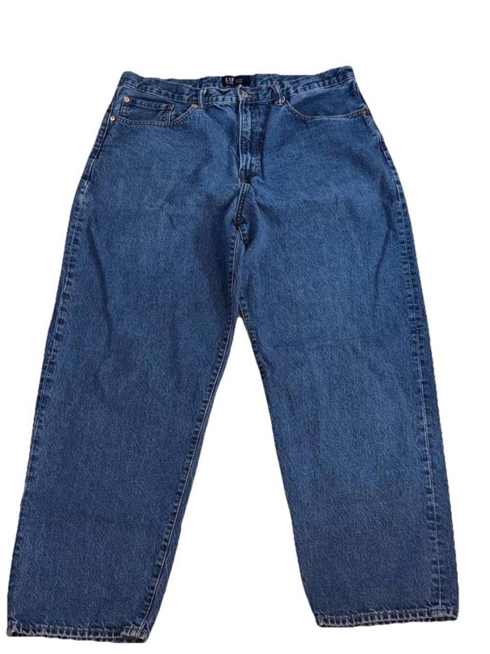 GAP Men's Baggy Jeans- Dark Wash Indigo Size 36x32